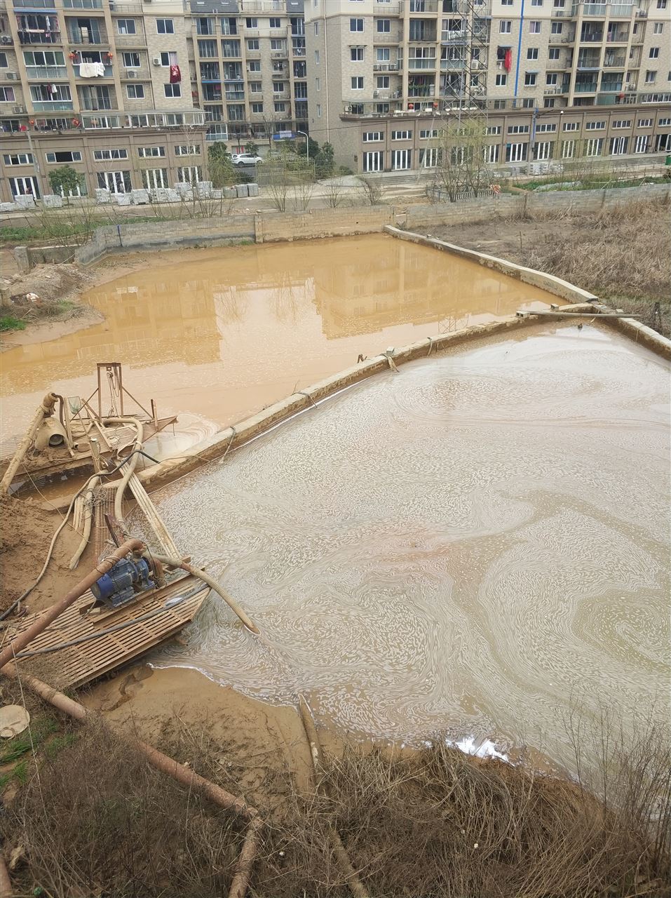 山西沉淀池淤泥清理-厂区废水池淤泥清淤